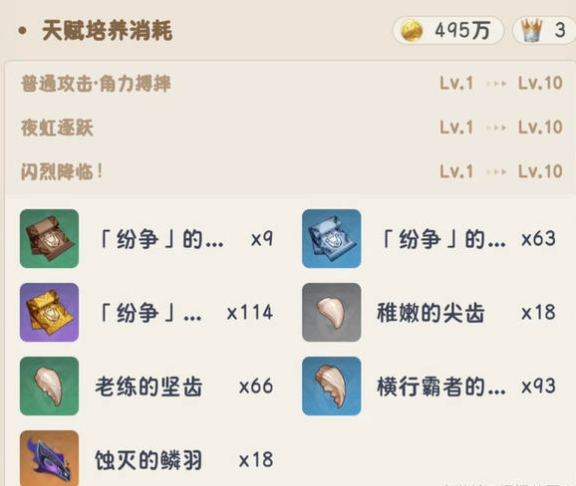 原神瓦雷莎养成材料收集攻略