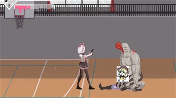 白毛少女大战僵尸无限子弹无敌版