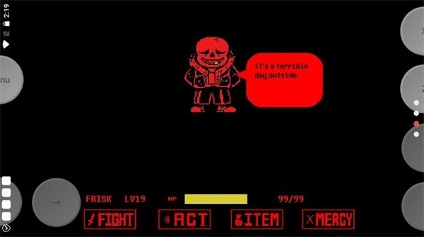 传说之下三重审判手机汉化版2026截图1