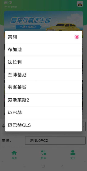 豪车行驶证生成器app免费版截图3