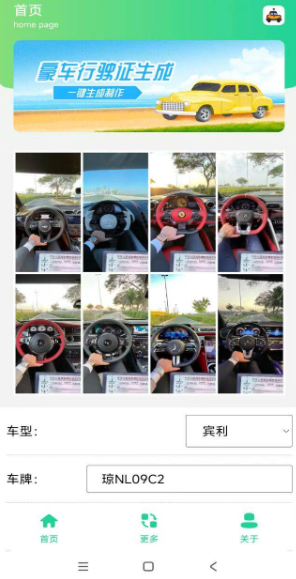 豪车行驶证生成器app免费版截图2