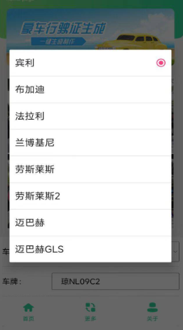 豪车行驶证生成器app免费版
